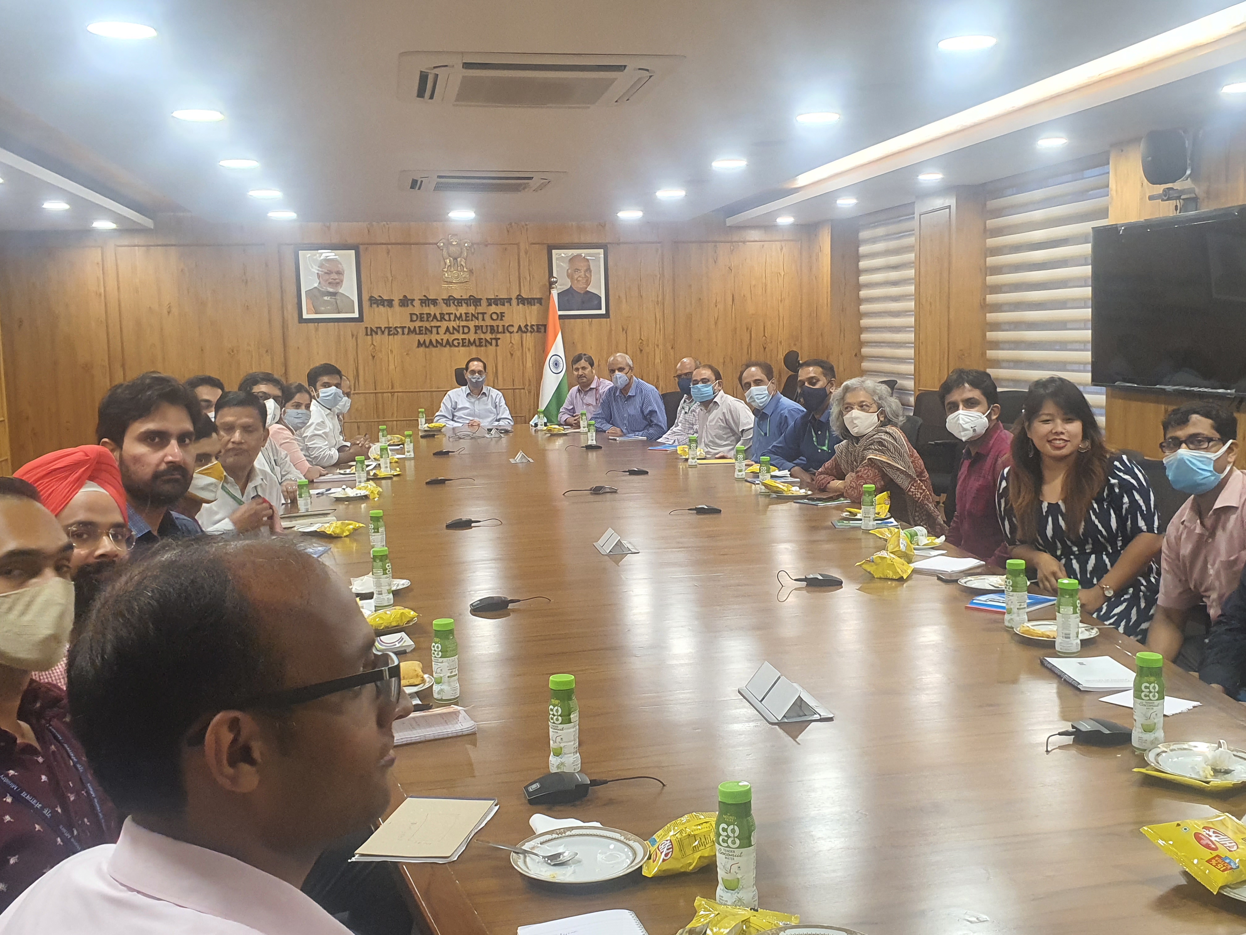 Interactive meeting of Secretary DIPAM with US/DD/SO and ASOs on date: 12-10-2021